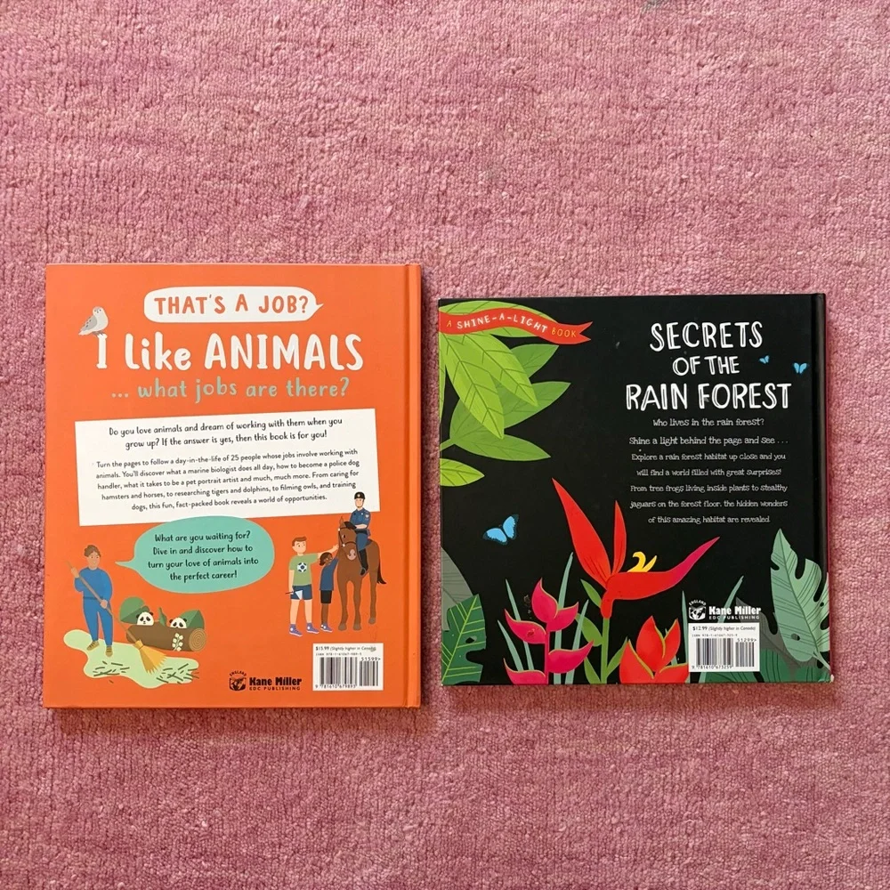 Usborne Kane Miller I Like Animals Jobs & Secrets of the Rain Forest